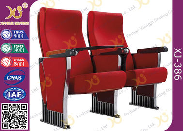China Metal Structure Slow Returning Auditorium Chairs For Conference Hall Room Fire Proof supplier