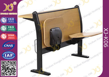 China Floor Mounted Iron School Desk And Chair,  Antique Cheap School Desk Chair Set Set supplier