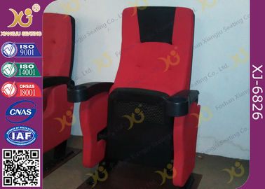 China Plywood Inner Shell PU Foam Cushion Stadium Theater Chairs For Bleacher supplier