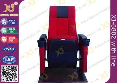 China Steel Frame Powder Coating Folding Theater Seats / Cinema Folding Chair supplier
