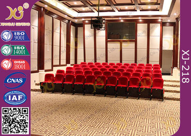China No Noise Dampening Return Auditorium Chairs Ultra - Soft Customized Design supplier