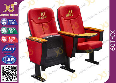China Standard Design Ergonomic Back Rest Movie Theater Chairs With Logo On Seat Back supplier