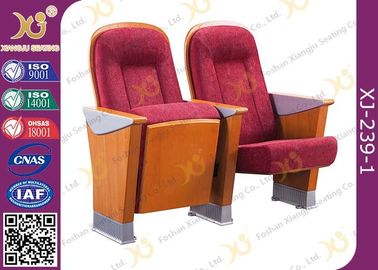 China ISO9001Soft Materials Choristers Hall Auditorium Seating Plywood Seat &amp; Back supplier