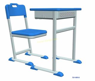 China Standard Fixed Height Study Table And Chair Set For Middle / High School Student supplier