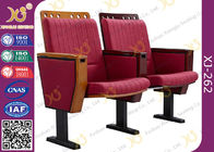 Molded Foam Low Back Stadium Theater Seating With MDF Writing Pad Spring Return​