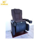 Foldable Armrest Tip Up VIP Cinema Seating With High Cushion PP Shell Economic