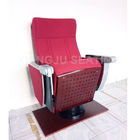 Luxurious Auditorium Theater  Chairs With Folded Tablet / Lecture Hall Seating