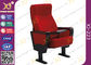 Stain Proof Full Upholstered Red Velvet Fabric Chairs For Stadium / Lecture Room supplier