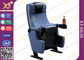 Heavy Iron Frame Cinema Hall Theatre Seating Chairs With Cup Holder supplier