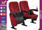 Plastic Outer Frame Theatre Seating Chairs With Bottle Holder Fixed Legs supplier
