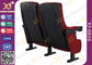 PP Outer Back Fabric Black Plastic Shell Cushion Theater Chairs For Stadium supplier