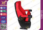 Multifunction Knock Down Package Cinema Theater Chairs With Armrest / Steel Legs supplier