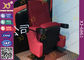 Automatic Return PP back Movie Theater Chairs Floor Fixed With Folding Cupholder supplier