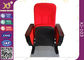 Comfortable conference auditorium chairs , folding lecture hall chair with writing tablet supplier