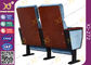 Metal Folding Indoor Lecture Hall Church Chair With Logo On Back Rest supplier