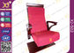 Air Conditioner Out Put Leg Church Hall Chairs With Triangle Wooden Armrest supplier