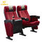 ISO9001 Commercial Fabric Tip Up Seat Cinema Theater Chairs Folded supplier