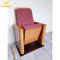 Customized Metal Floor Mounted Polywood Stand Theater Chairs For Church Halls supplier