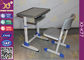School Furniture Single Student Desk And Chair With Strengthened Station Leg supplier