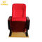 Soild Wood Armrest Cold Rolled Strong Steel Chairs For Church Halls Floor Mounted supplier