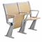 Amphitheater Childs School Desk And Chair Flame Retardant Coating Plywood supplier
