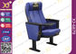 School Conference Hall / Theatre Seating Chairs PU Armrest High Back Cushion supplier