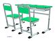 OEM Student Desk And Chair Set , Lifting 1.5mm Iron Aluminum Frame Modern Classroom Chairs supplier