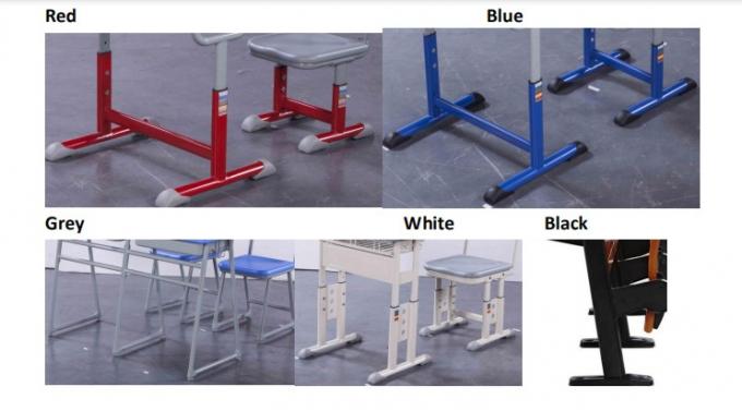 Metal Student Modern Single Seats College Classroom Furniture ISO9001 ISO14001 SGS