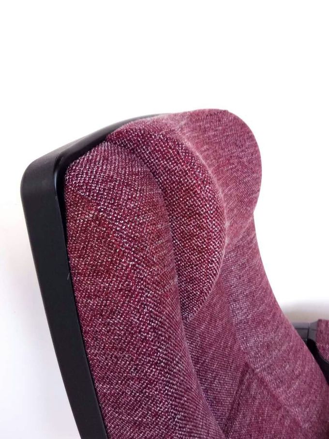 An Ergonomic Comfortable Aircraft Type Headrest Cinema Theater Chair Folding Seat