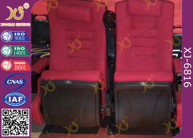 China PP Outer Back Fabric Cushion Folding Theater Seats For Library / Museum Hall supplier