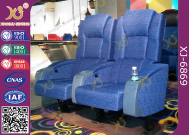 China Fabric Upholstery Cinema Style Seating Chairs ISO Certification For Theatre supplier