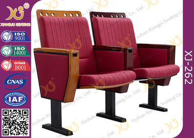China Molded Foam Low Back Stadium Theater Seating With MDF Writing Pad Spring Return​ supplier