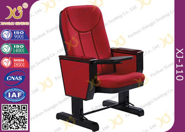 China 560mm Center Distance Fabric Cushion Padded Church Chairs For Meeting Room​ supplier