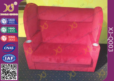 China Fabric Cover Couple Cinema Chairs,  VIP Lover Cinema Seating  For Concert supplier