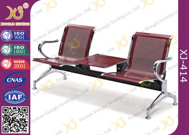 China Polish Finish Upholstered Public Waiting Chairs For Government Seat Area supplier