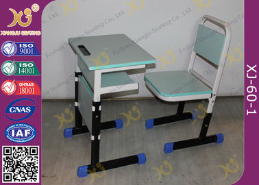 China Grade School Moulded Board Single Student Classroom Desk And Chair Set supplier