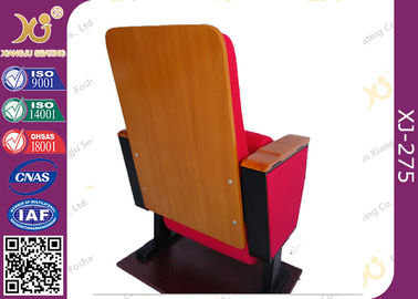 China Fabric Cover Sound Absorbing Conference Room Chairs hall chairs with Writing Pad supplier