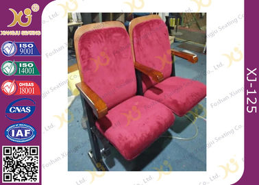 China 550mm Oak wood outer auditorium theatre chairs ,  auditorium seats supplier