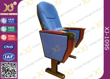 China Empty Box In Armrest Church Auditorium Chairs For Conference Audio System supplier