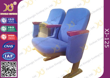 China Commercial Level Church Auditorium Seating Floor Fixed Low Back Church Chair supplier