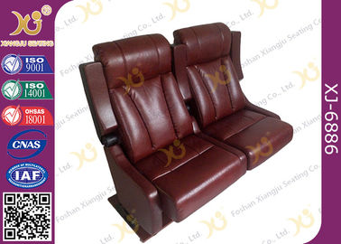 China Soft Padded Push Back Theater Seating Chair For Commercial Cinema 2.3mm Thickness supplier