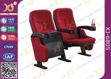 China Simple Design Fabric / Leather Cover Cinema Theater Seating Movie Theater Chair supplier