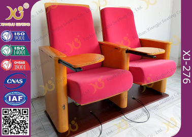 China Church Type / Theater Type Theater Seating Furniture With USB Port Phone Recharge supplier