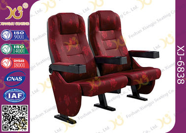 China Ergonomic Design Stackable Auditorium Theater Seating Movie Chairs With Rocking Back supplier