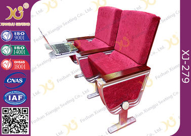 China Full Size Foldable Table Conference Hall Chairs With High Speed Rail Design Table supplier