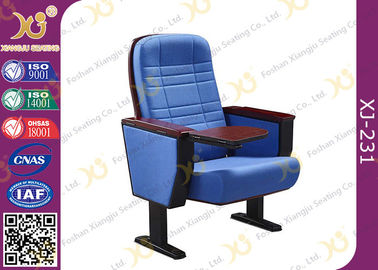 China Vintage Two Movie Theater Theatre Auditorium Seating Chairs Solidwood Church Seats supplier