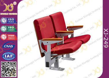 China Portable Auditorium Seating , Folding Church Seating Chairs With 5 Years Warranty supplier