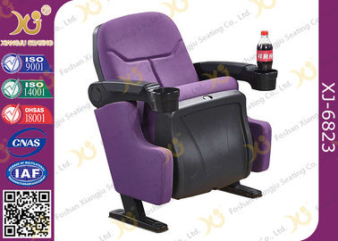 China Indoor Theater Auditorium Movie Theater Chairs Stadium Seating With Cup Holder supplier
