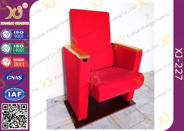 China Red Fabric Auditorium Hall Theatre Seating Living Room Furniture supplier