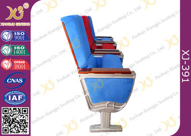 China Air Bus Boeing Air Craft Type Folding Table Theatre Seating Chairs By Aluminum Alloy Structure supplier